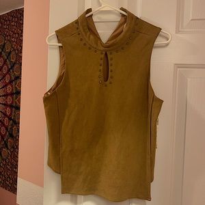 MOONRISE classy night out faux sequin top